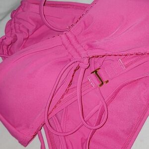 Pink Women's Bikini Set